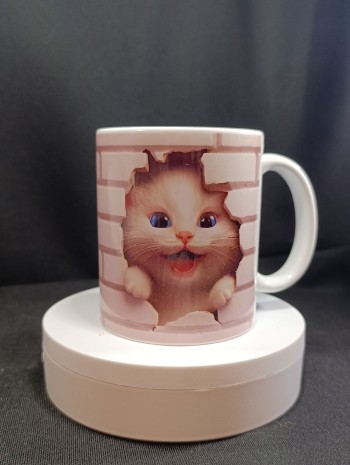 Yaramaz Kedi 2 Porselen Kupa Bardak