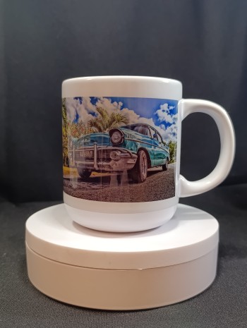 Bella Araba Temalı Porselen Kupa Bardak