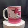 Hello Kity Temalı Porselen Kupa Bardak