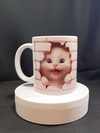 Yaramaz Kedi 2 Porselen Kupa Bardak